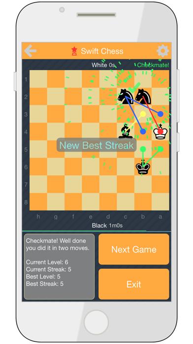 Swift Chess: Endgame Puzzles iPhone Screenshot