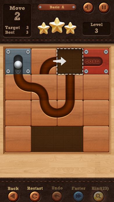 Roll the Ball: slide puzzle iPhone Screenshot