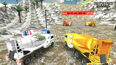 Concrete Mixer Truck Racing iPhone Screenshot