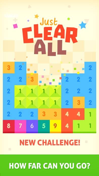 Just Clear All iPhone Screenshot