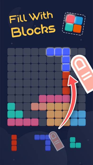 Block Blitz: A Grid Puzzle Game iPhone Screenshot