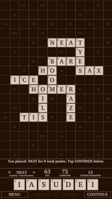Word Tiles by CleverMedia iPhone Screenshot