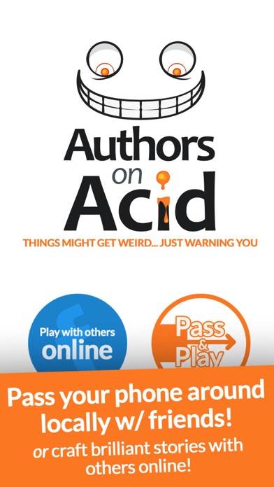 Authors On Acid iPhone Screenshot
