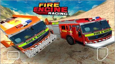Fire Engine Racing iPhone Screenshot