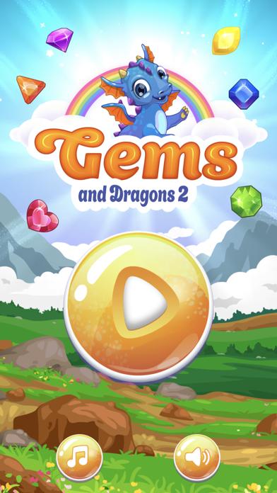 3 Candy: Gems and Dragons iPhone Screenshot