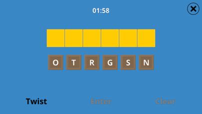 Word Twist Touch iPhone Screenshot