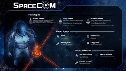 Spacecom iPhone Screenshot