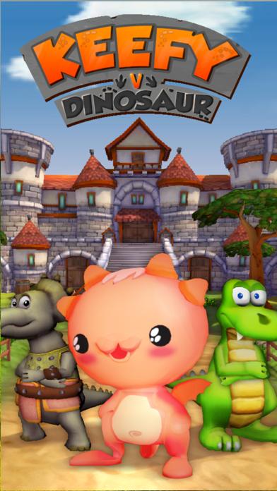 Keefy v Dinosour iPhone Screenshot