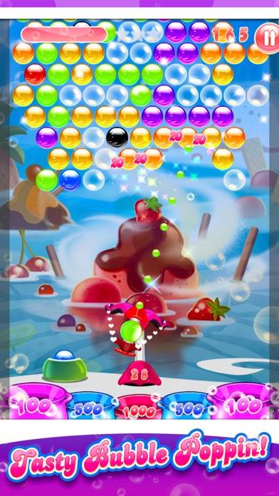 A Soda Pop Paradise Bubble Shooter Pro iPhone Screenshot