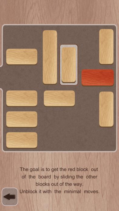 Slide and Unblock! Unlock red plank (ad-free) iPhone Screenshot