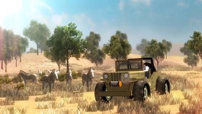 African Safari Crazy Driving Simulator iPhone Screenshot