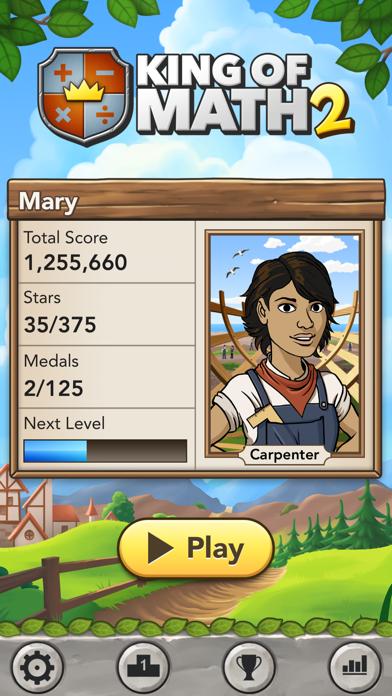 King of Math 2: Full Game iPhone Screenshot