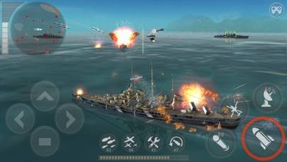 WARSHIP BATTLE:3D World War II iPhone Screenshot