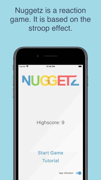 Nuggetz iPhone Screenshot