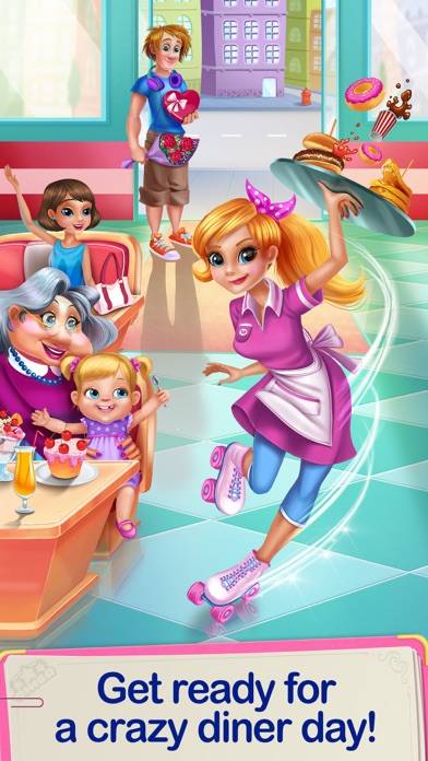 Crazy Diner Day iPhone Screenshot