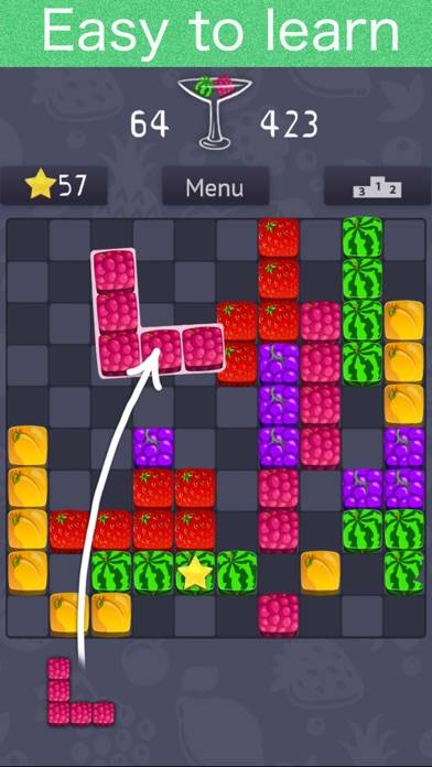 1010 Fruits Mania! iPhone Screenshot