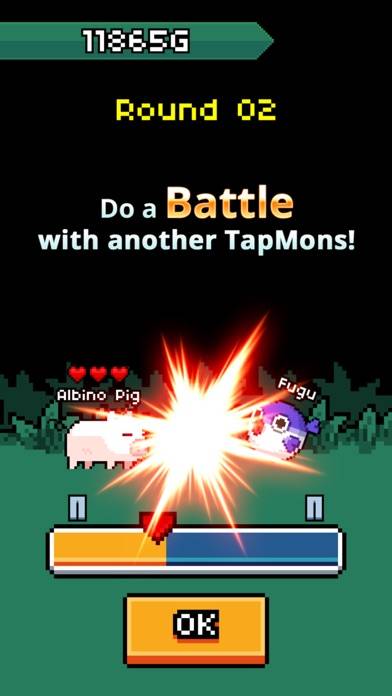 TapMon Battle iPhone Screenshot