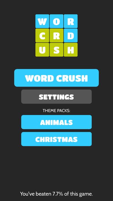 Word Crush iPhone Screenshot