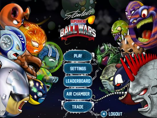 Stan Lee's Superhero BallWars iPhone Screenshot