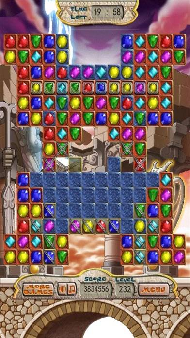 Jewels Blitz HD iPhone Screenshot
