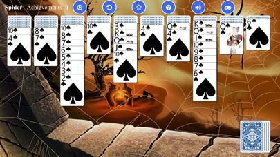 Spider Solitaire iPhone Screenshot