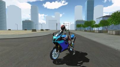Motorbike Driving Simulator 3D iPhone Screenshot