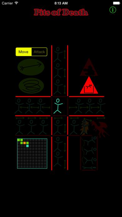 Pits of Death iPhone Screenshot
