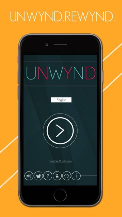 UNWYND iPhone Screenshot