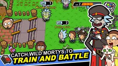 Pocket Mortys iPhone Screenshot