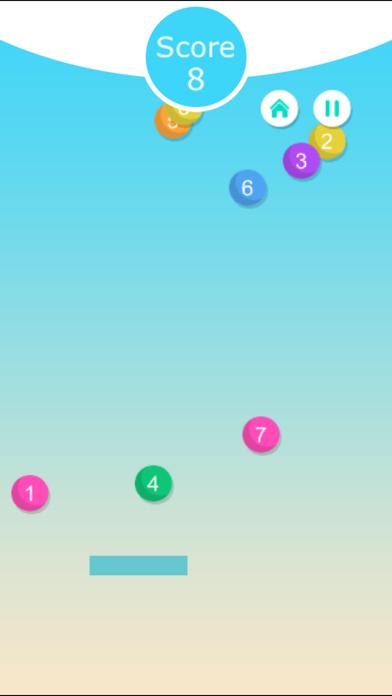 ABC 123 Bouncing Ball Learning Game iPhone Screenshot