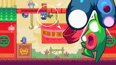 Green Ninja: Year of the Frog iPhone Screenshot