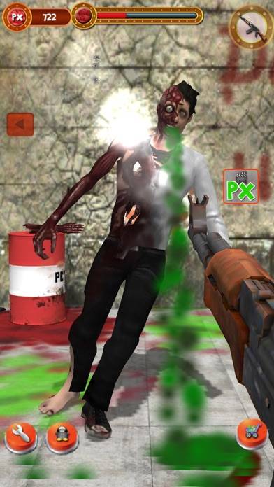 Torture and Care your Zombie iPhone Screenshot