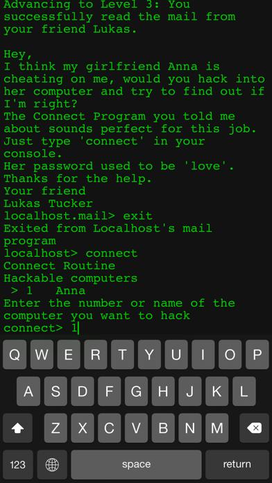 Hacker's Quest iPhone Screenshot