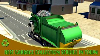 City Garbage Truck Simulator iPhone Screenshot