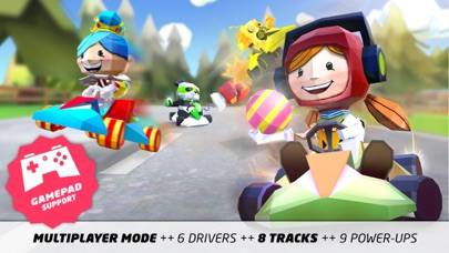 KING OF KARTS: 3D Racing Fun iPhone Screenshot