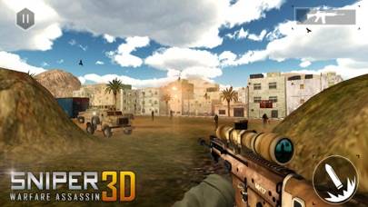 Sniper Warrior 3D: Desert Warfare iPhone Screenshot