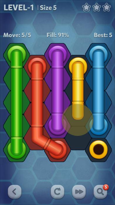 Pipe Lines : Hexa iPhone Screenshot