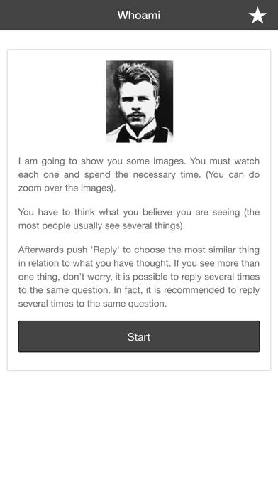 Whoami iPhone Screenshot
