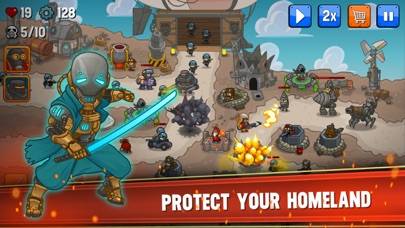 Steampunk Defense iPhone Screenshot