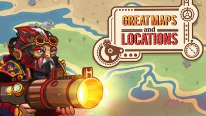 Steampunk Defense Pro iPhone Screenshot