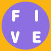Five letters word game app icon