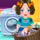 Girl Wash Clothes App Icon