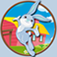 Lovely rabbits for kids app icon