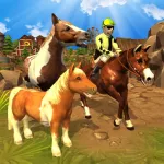 Horsey Horse World App icon