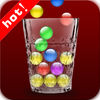 Candy balls-fall down the cups app icon