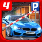 Multi Level 4 Car Parking Simulator a Real Driving Test Run Racing Games App icon