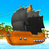Pixel Pirate Ship Simulator 3D Full app icon