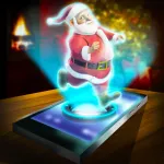 Hologram Santa 3D Simulator App icon