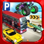Ridiculous Parking Simulator a Real Crazy Multi Car Driving Racing Game App icon