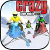 Crazy Snow Mobile Race app icon